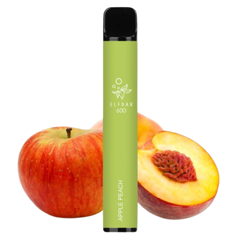 Elf Bar 600 E-Vape | Apple Peach