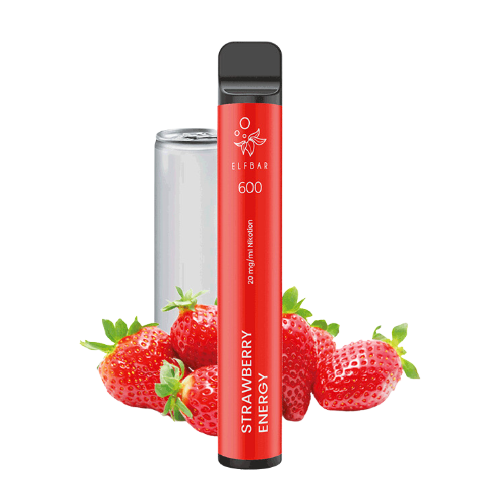 Elf Bar 600 E-Vape | Elfergy Strawberry ohne Nikotin