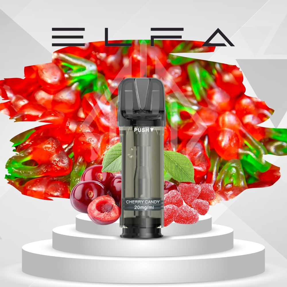 ELFBAR ELFA Cherry Candy/Cherry 20mg Nikotin 2er Pack