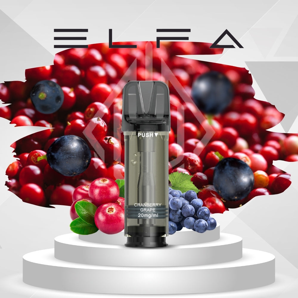 ELFBAR ELFA Cranberry Grape 20mg Nikotin 2er Pack