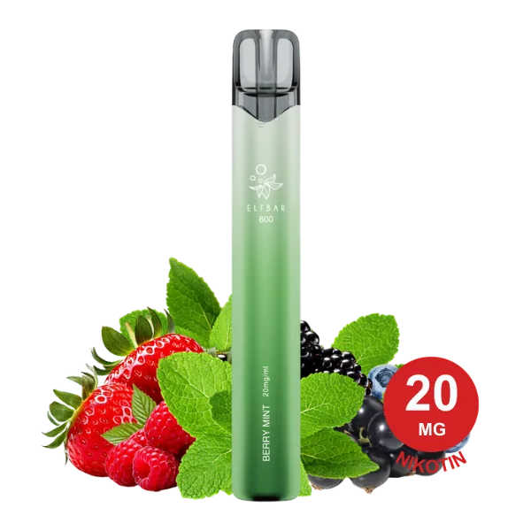 Elfbar - 800 - Einweg E-Zigarette - 20mg - CP - Berry Mint