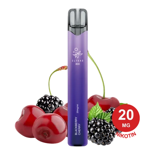 Elfbar - 800 - Einweg E-Zigarette - 20mg - CP - Blackberry Cherry