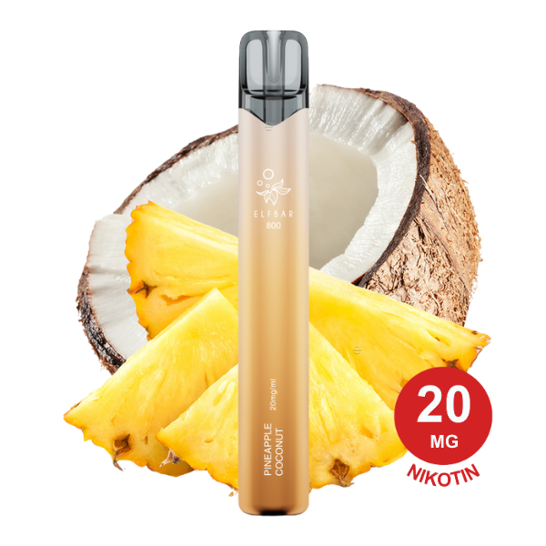 Elfbar - 800 - Einweg E-Zigarette - 20mg - CP - Pineapple Coconut