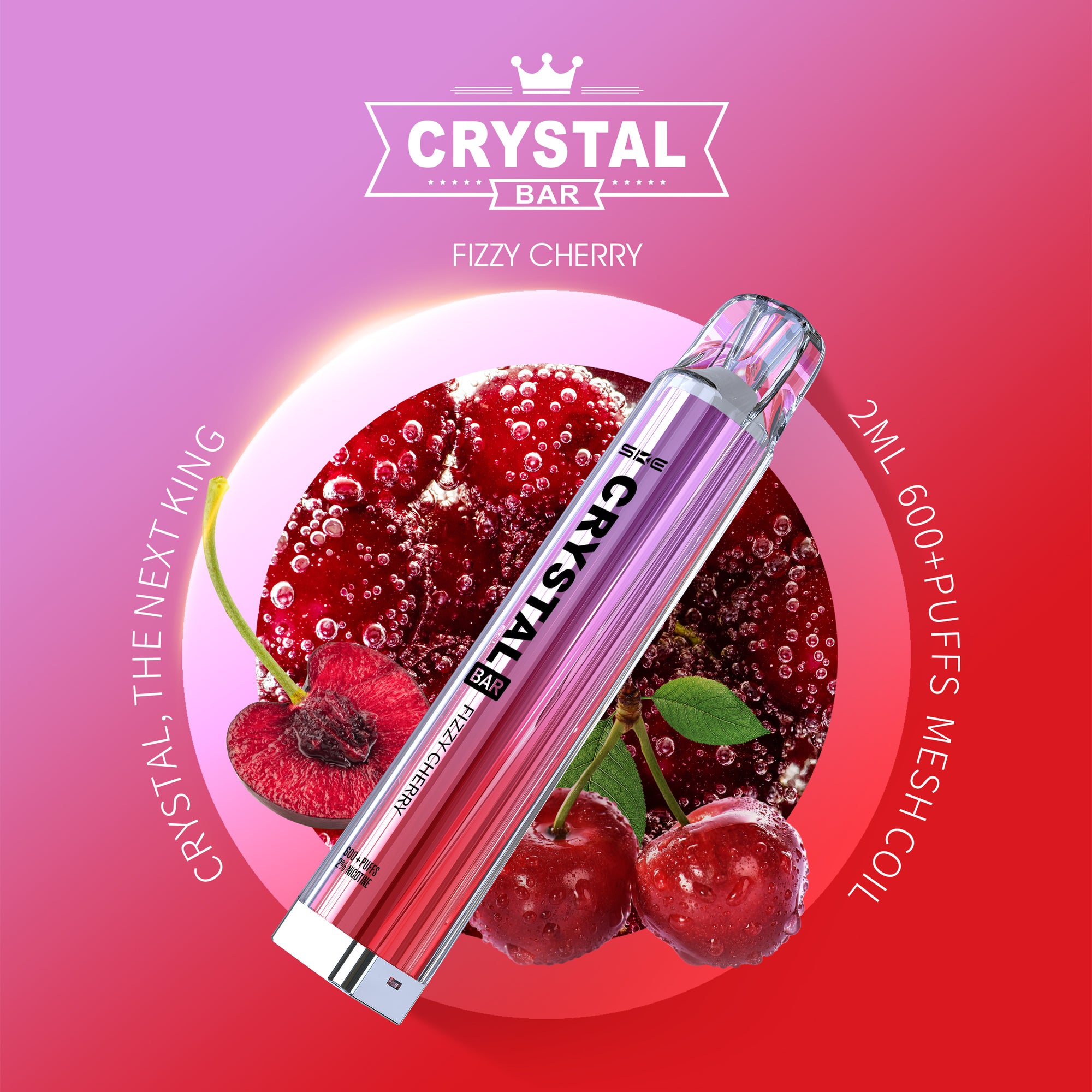 Crystal Bar SKE E-Vape | Fizzy Cherry