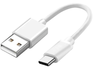 USB TYPE C KABEL - 0,5M - WEISS