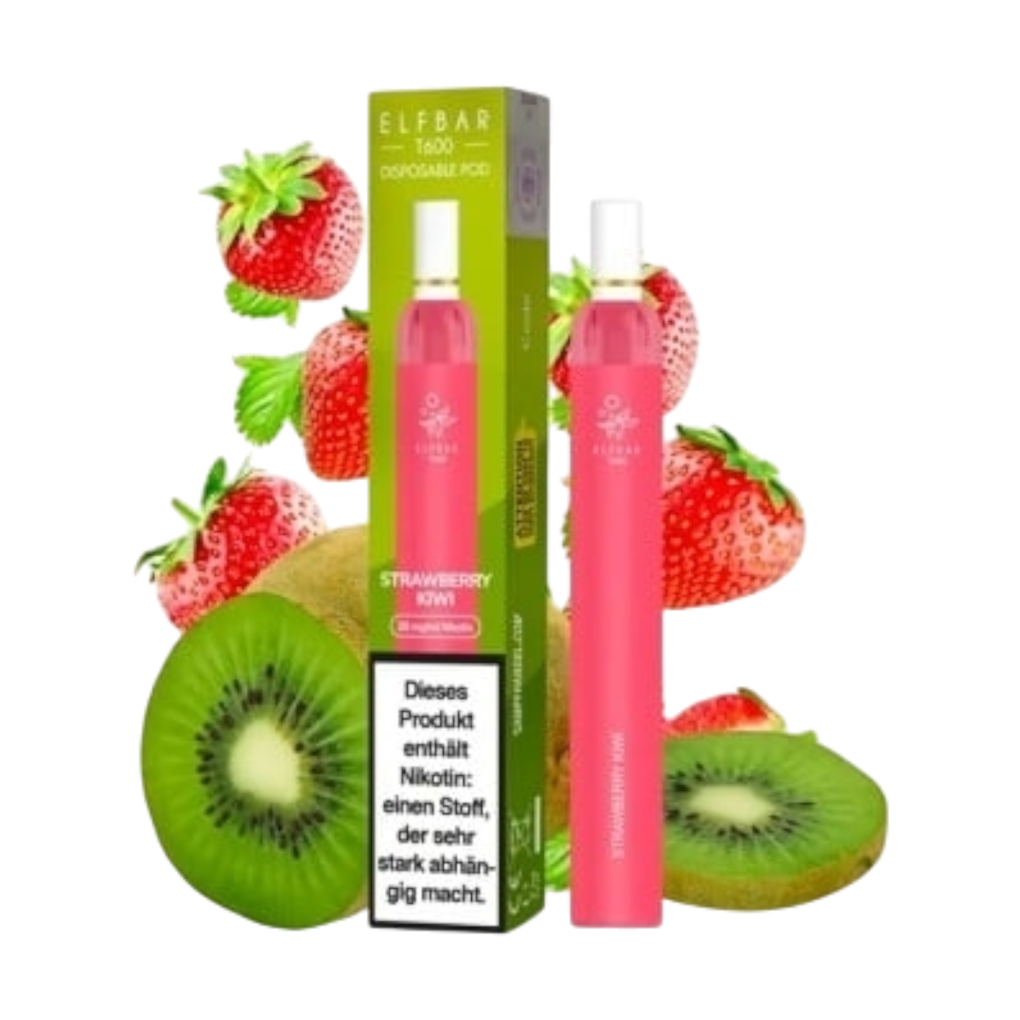 Elfbar T600 - Strawberry Kiwi - 20mg Nikotin