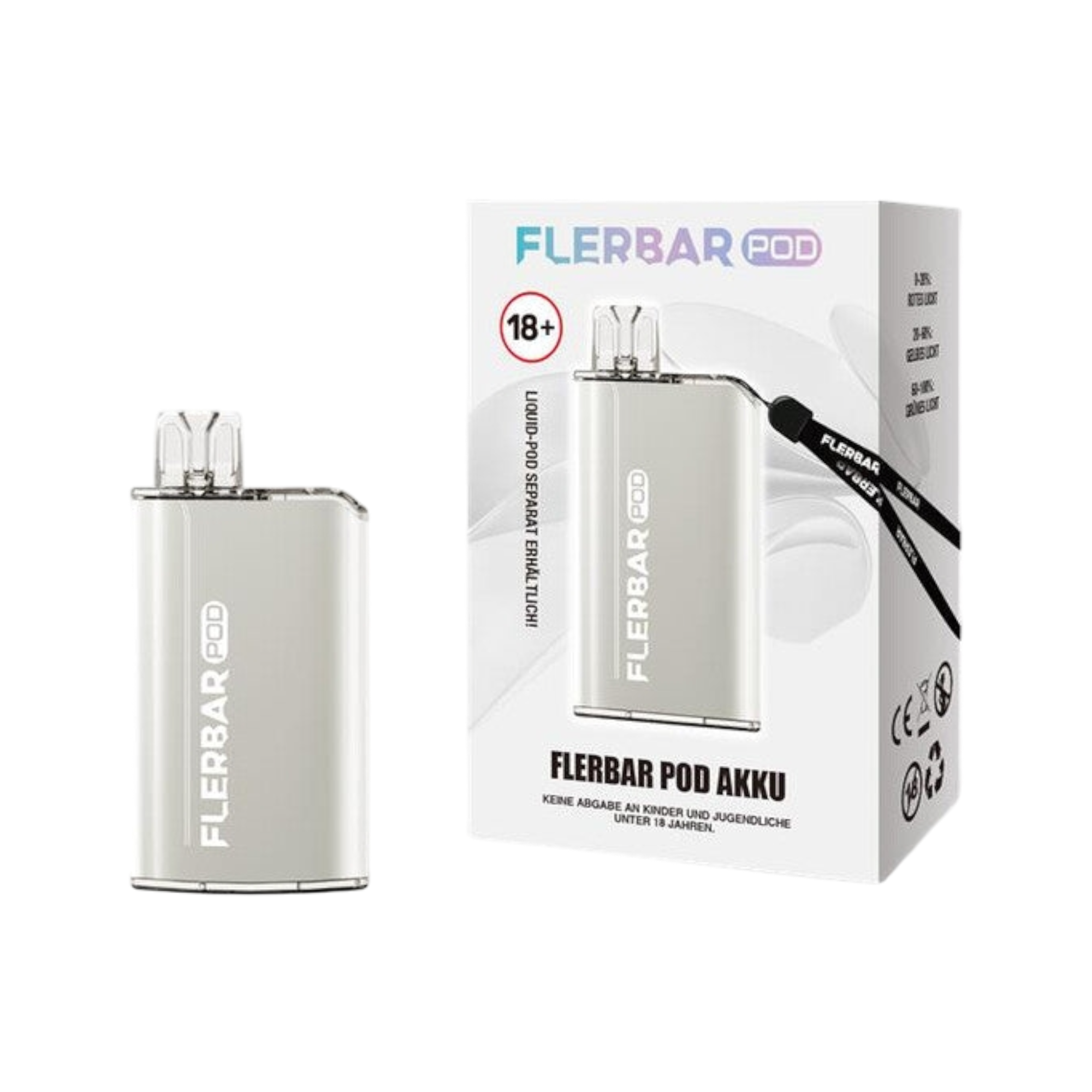 Flerbar - Basisgerät - Silber - 500mAh - CP