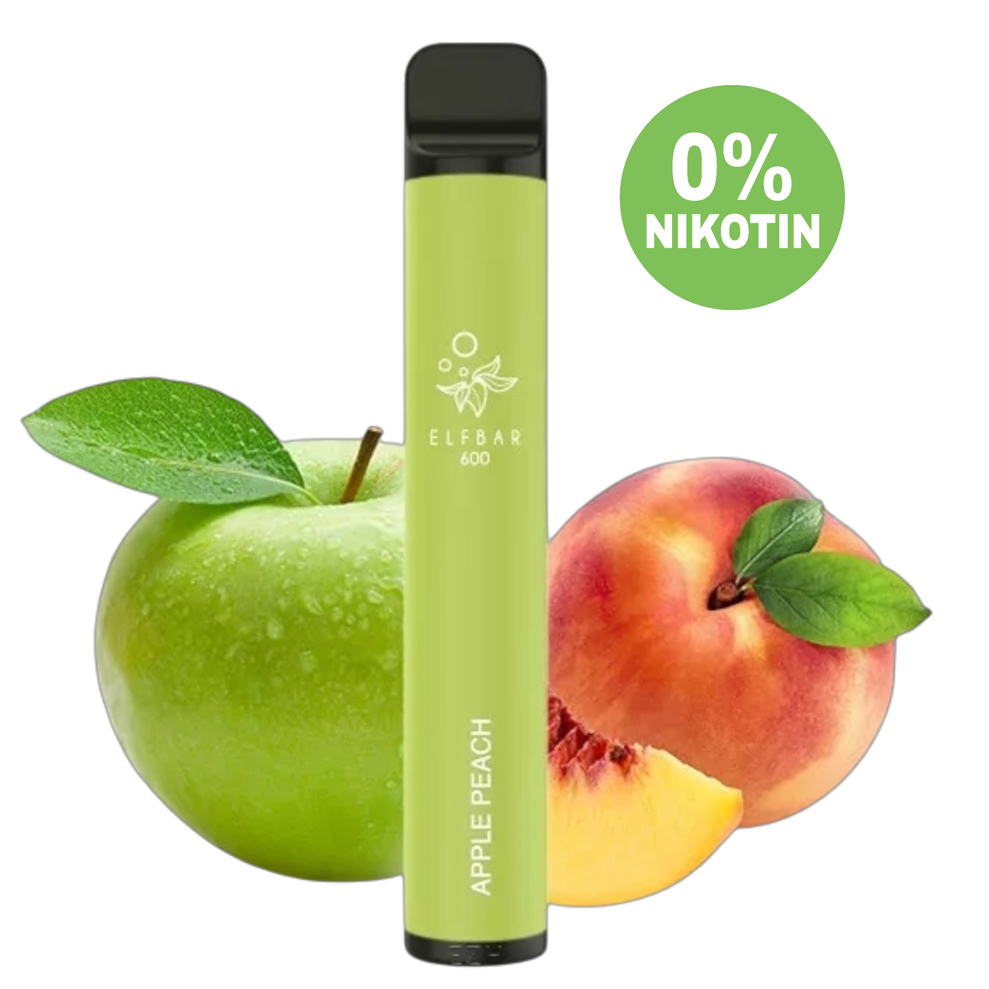 Elf Bar 600 E-Vape | Apple Peach ohne Nikotin