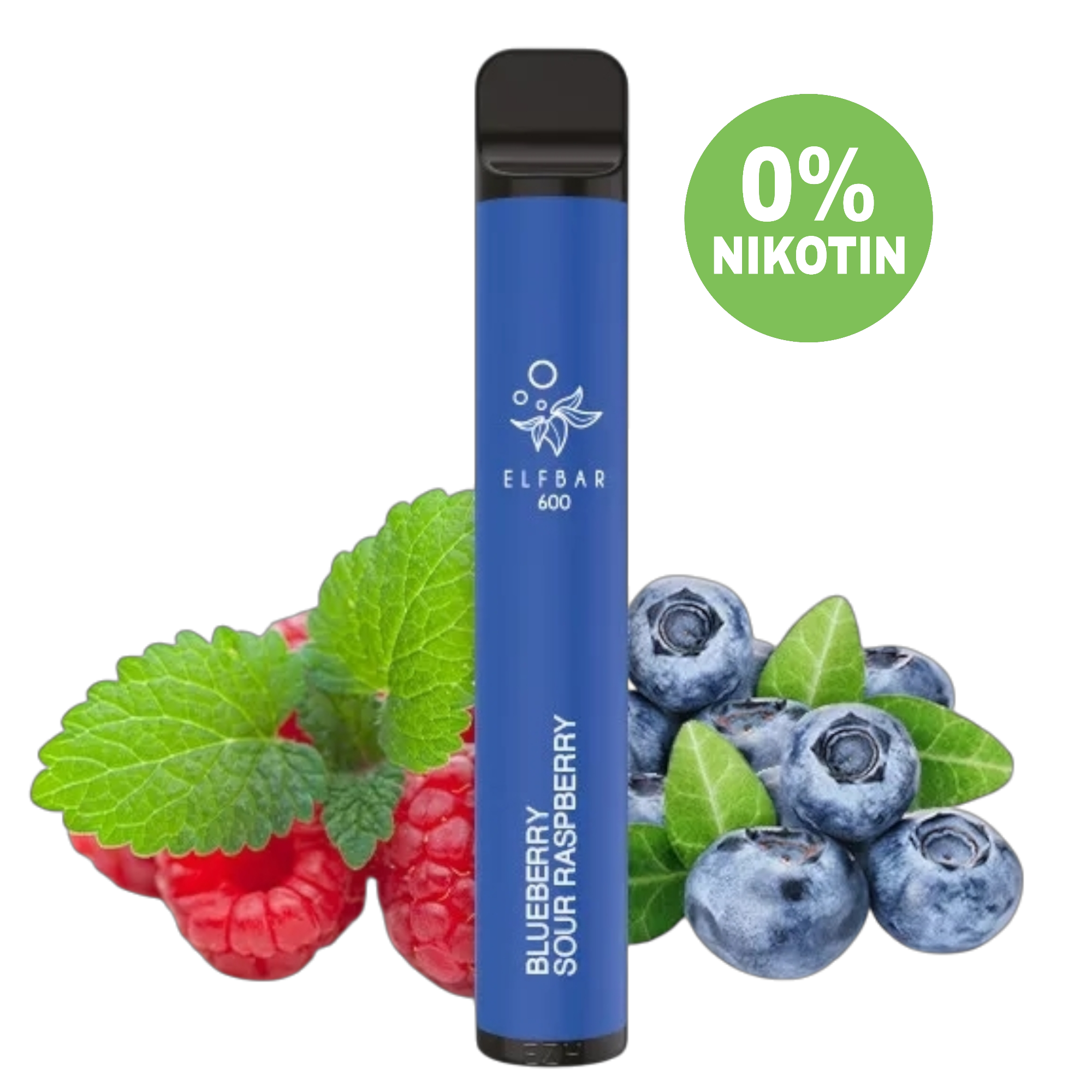 Elf Bar 600 E-Vape | Blueberry Sour Raspberry ohne Nikotin