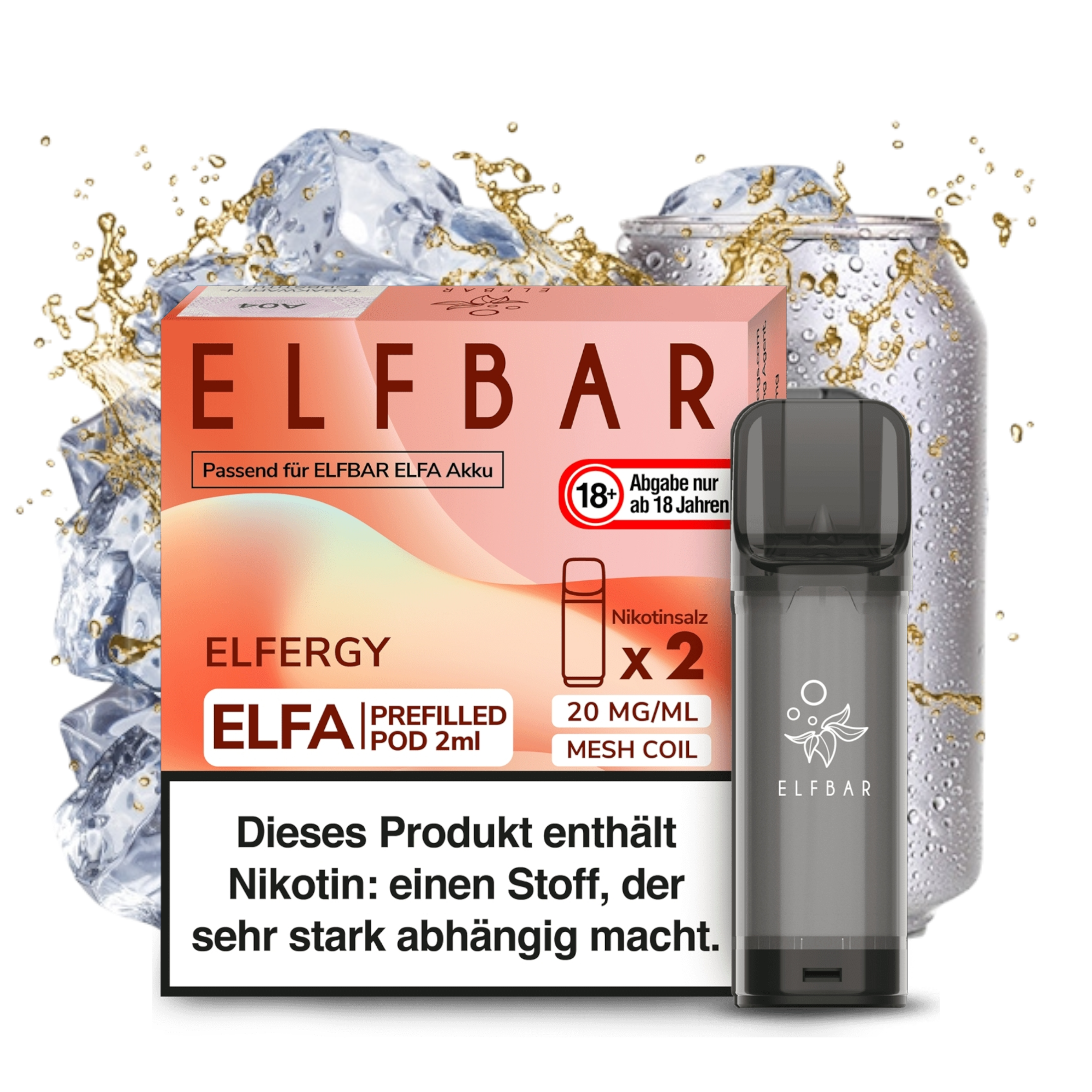 ELFBAR ELFA Elfergy 20mg Nikotin 2er Pack