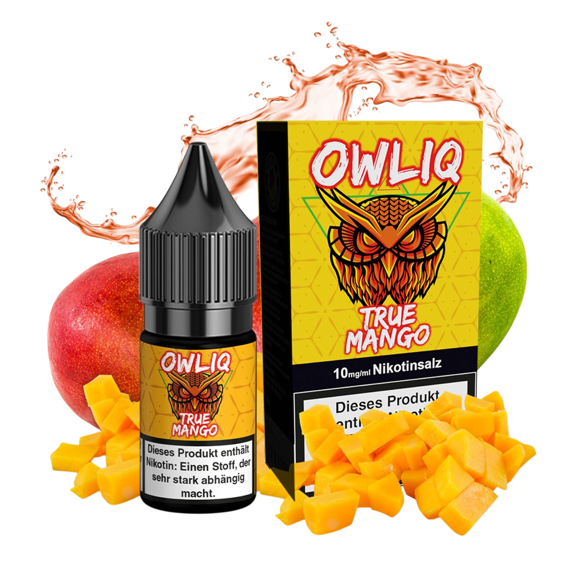 OWLIQ - True Mango - Nikotinsalz Liquid - 10ml - 10mg