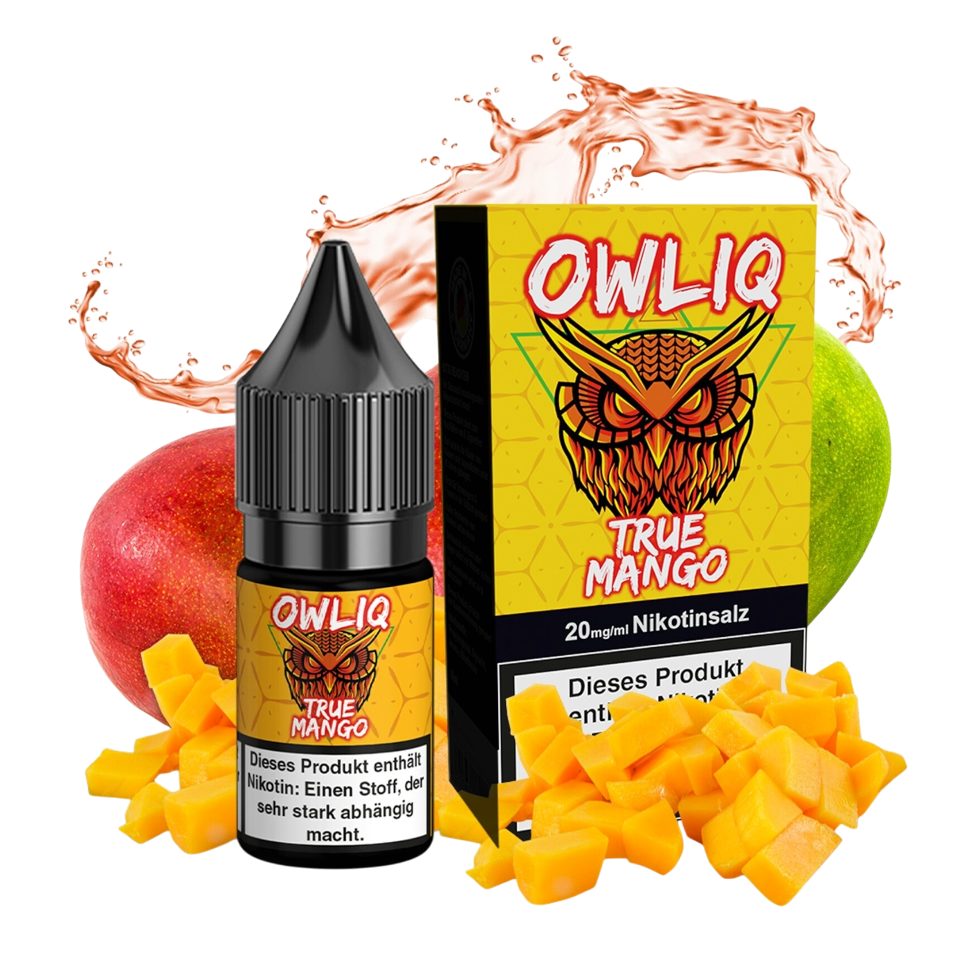 OWLIQ - True Mango - Nikotinsalz Liquid - 10ml - 20mg