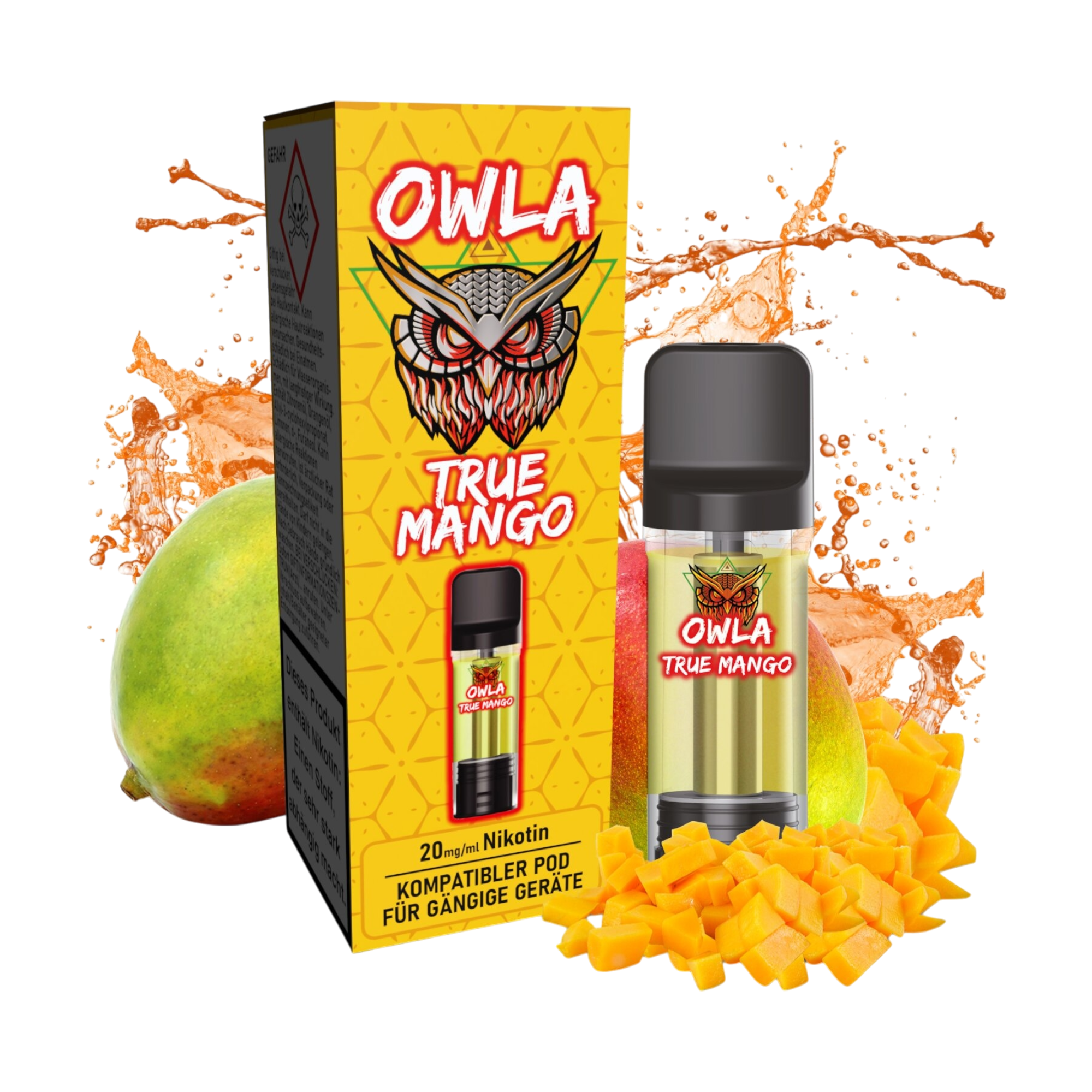 OWLA - Prefilled Pod - True Mango - 2ml - 20mg