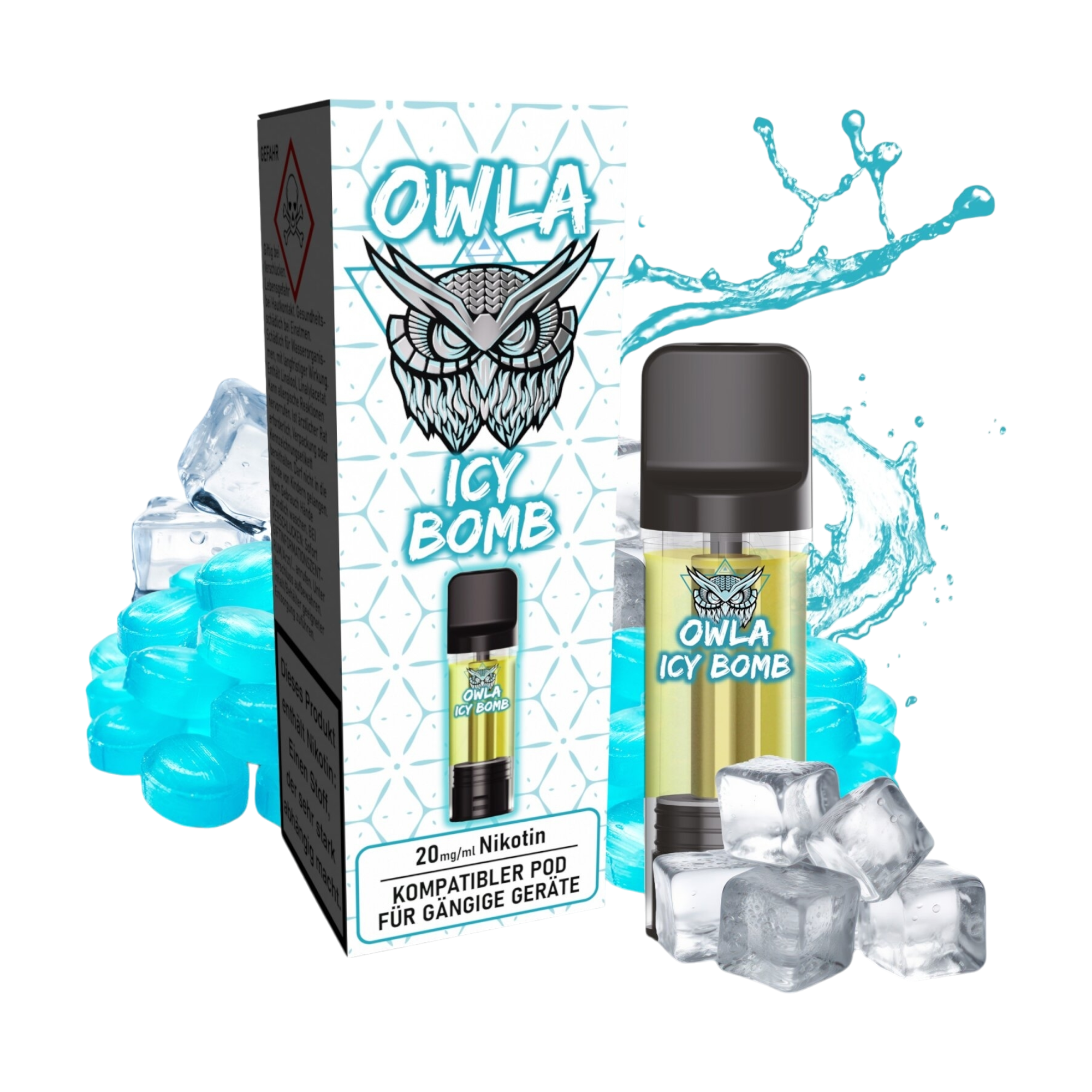 OWLA - Prefilled Pod - Icy Bomb - 2ml - 20mg