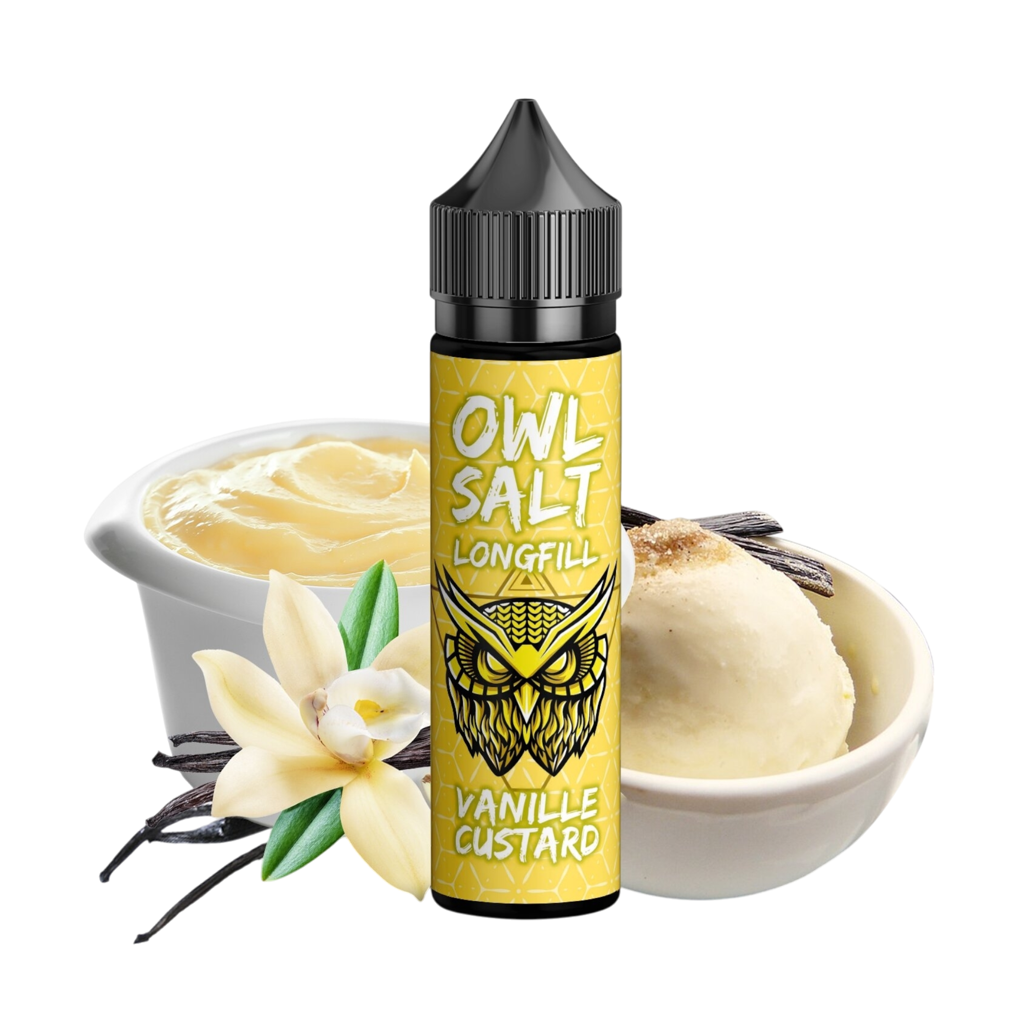 OWL Salt - Vanille Custard Overdosed - Aroma - 10ml