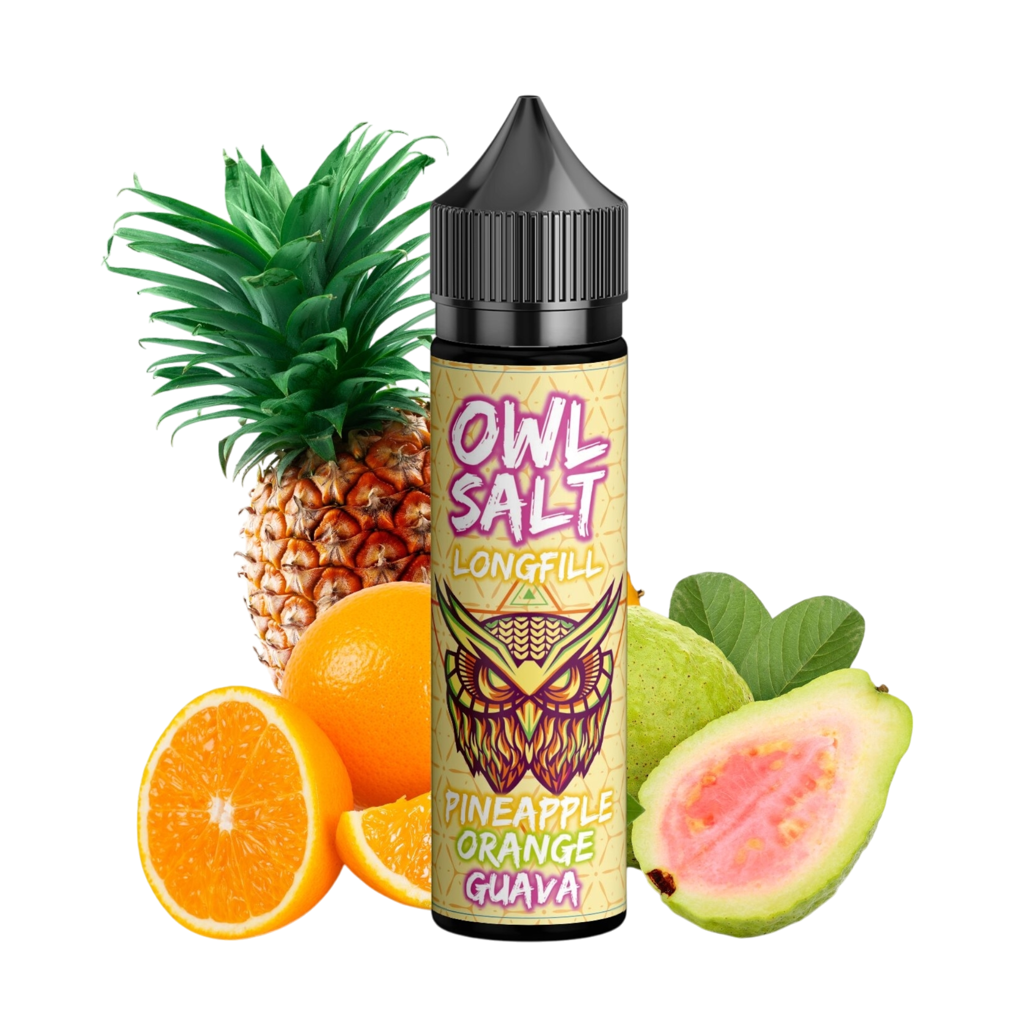 OWL Salt - Pineapple Orange Guava Overdosed - Aroma - 10ml