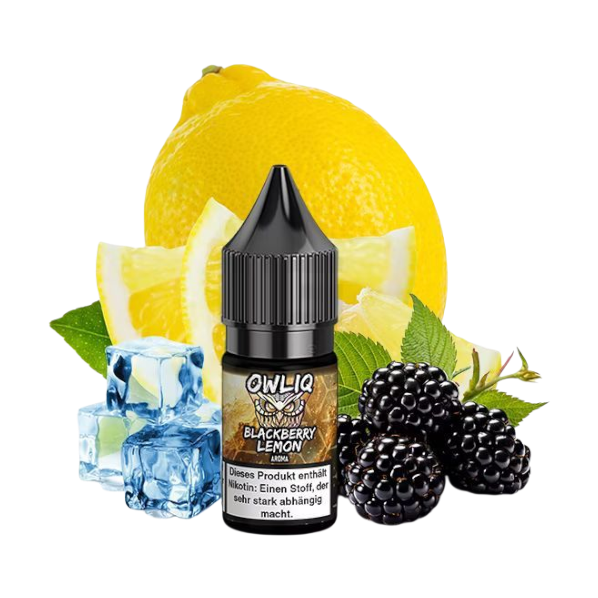 OWLIQ - Blackberry Lemon - Nikotinsalz Liquid - 10ml - 10mg