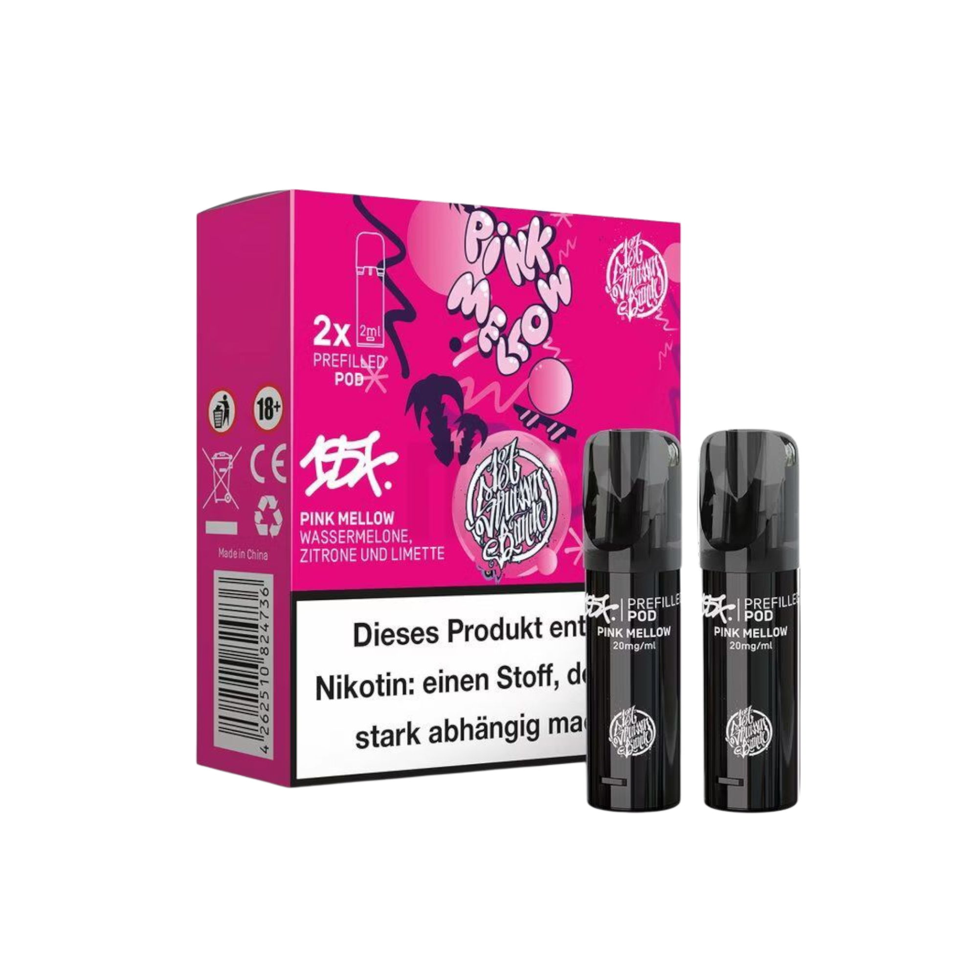 187 Straßenbande - Prefilled Pod Pink Mellow - 2ml - 2er Pack