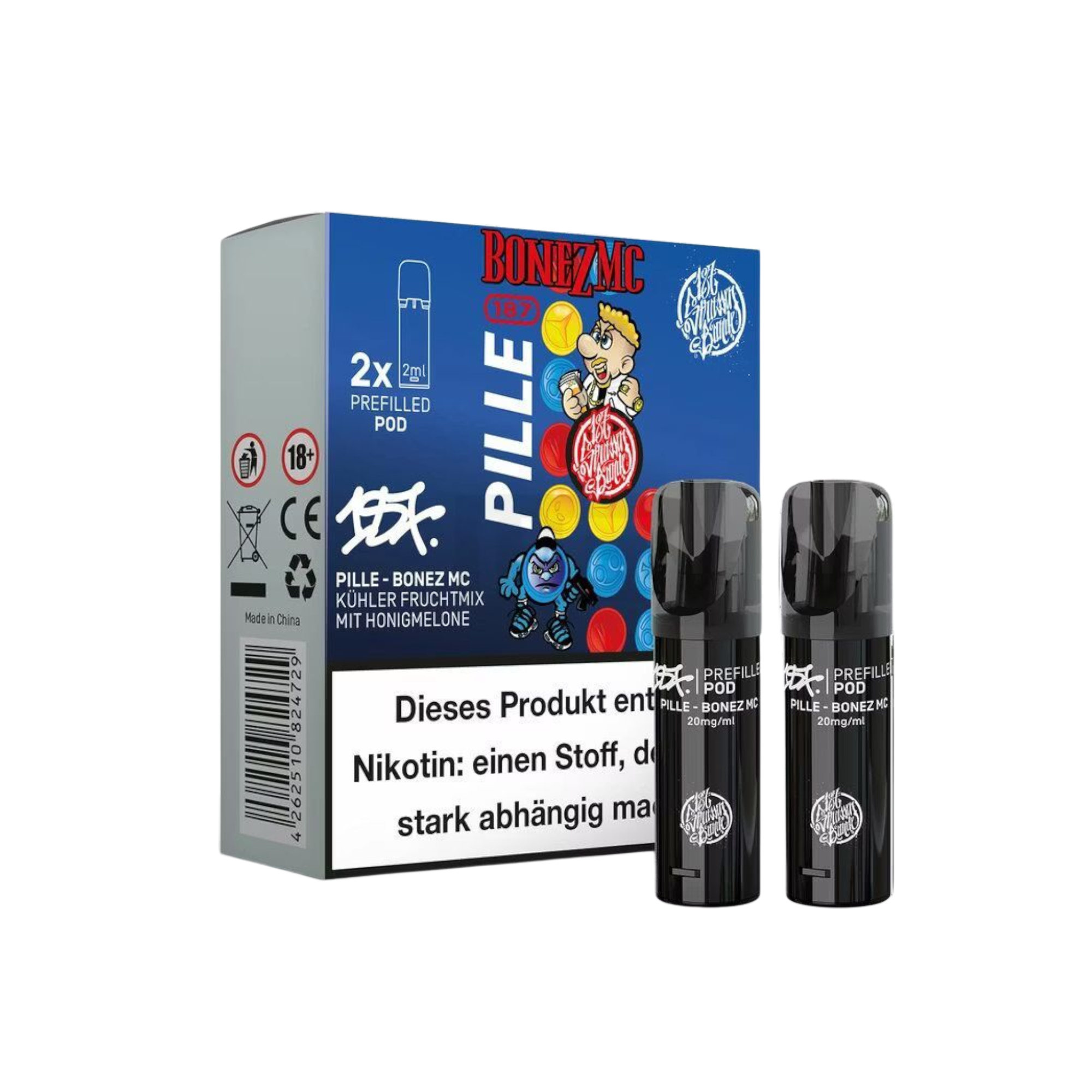 187 Straßenbande - Prefilled Pod - 2ml - 2er Pack