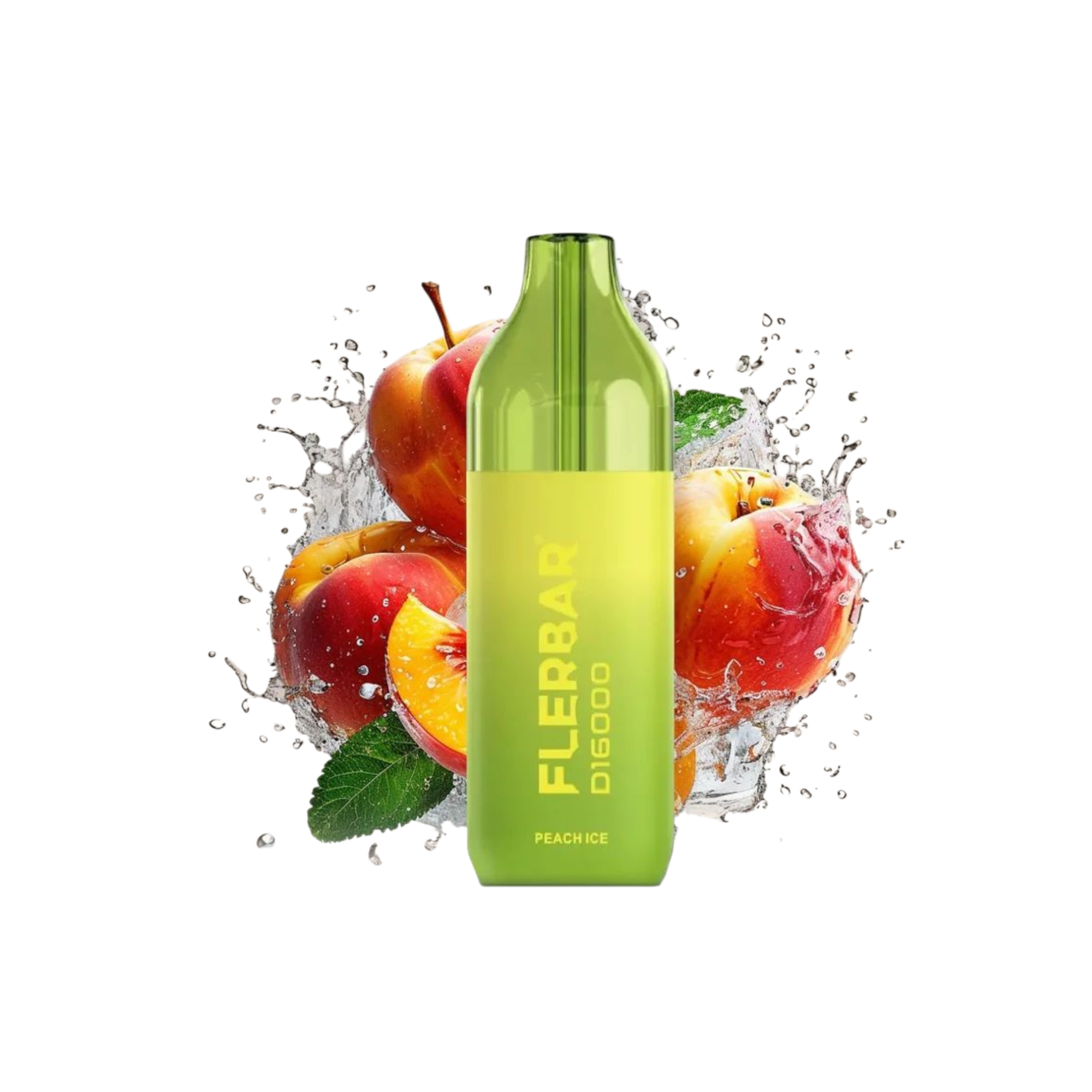 Flerbar - D16000 - 2ml - Einweg E-Zigarette - 20mg - Peach Ice