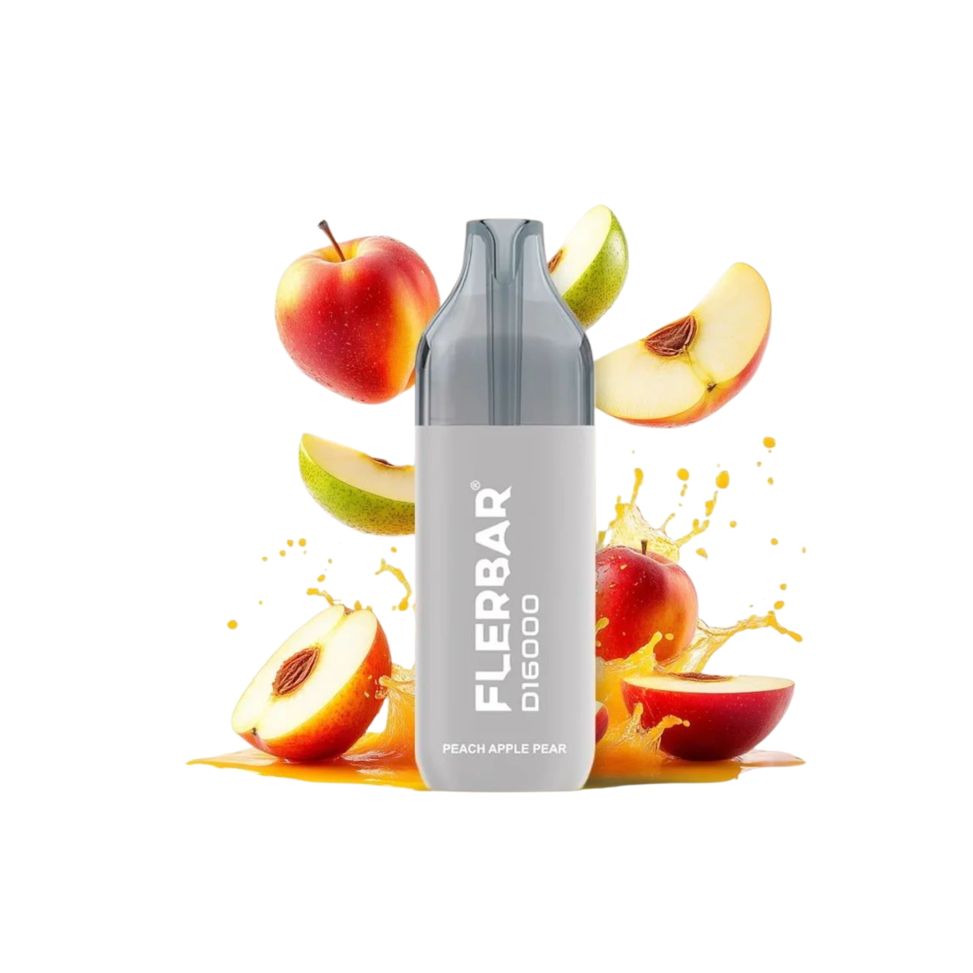 Flerbar - D16000 - 2ml - Einweg E-Zigarette - 20mg - Peach Apple Pear