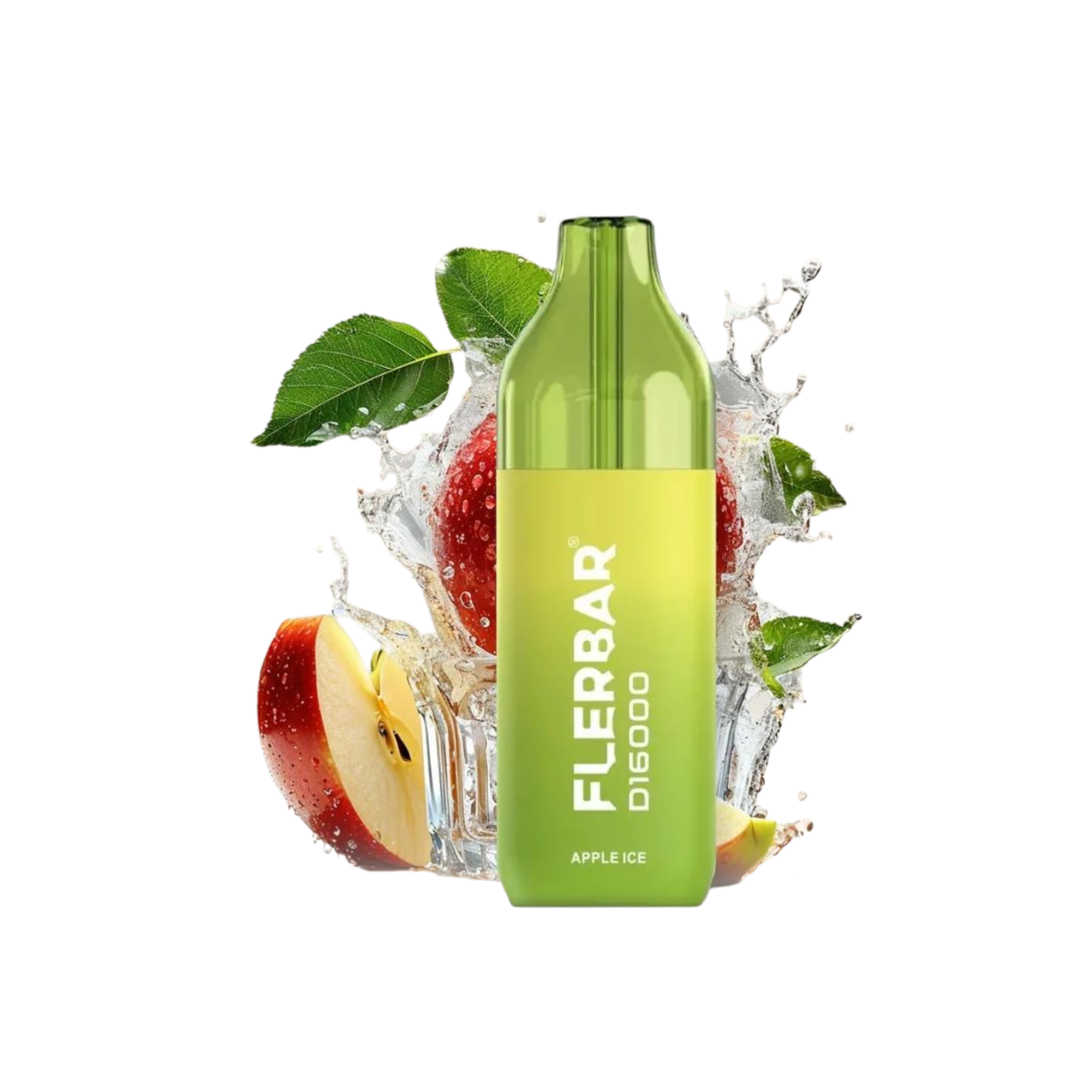 Flerbar - D16000 - 2ml - Einweg E-Zigarette - 20mg - Apple Ice
