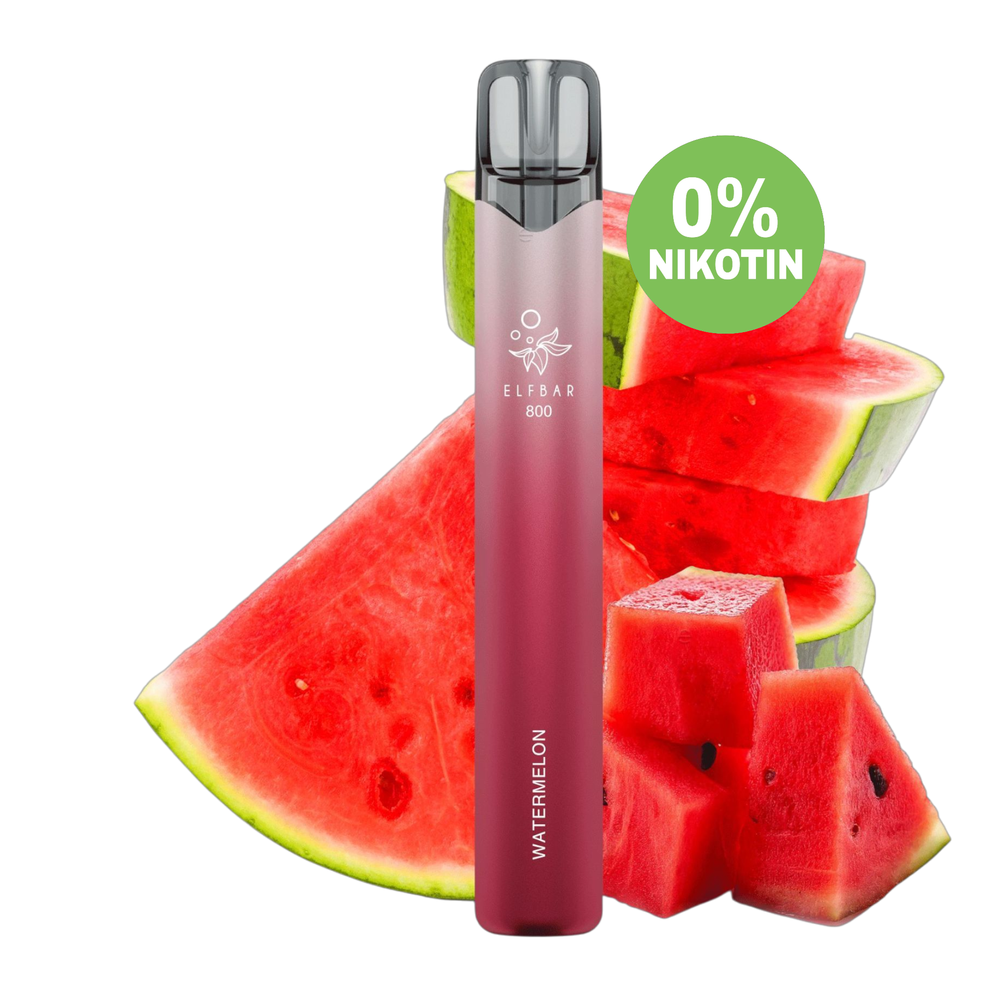 Elfbar - 800 - Einweg E-Zigarette - 0mg - Nikotinfrei - Watermelon