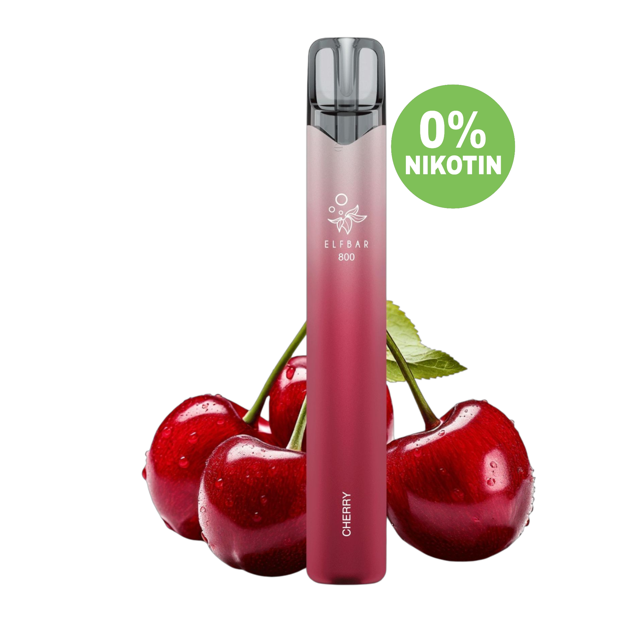 Elfbar - 800 - Einweg E-Zigarette - 0mg - Nikotinfrei - Cherry