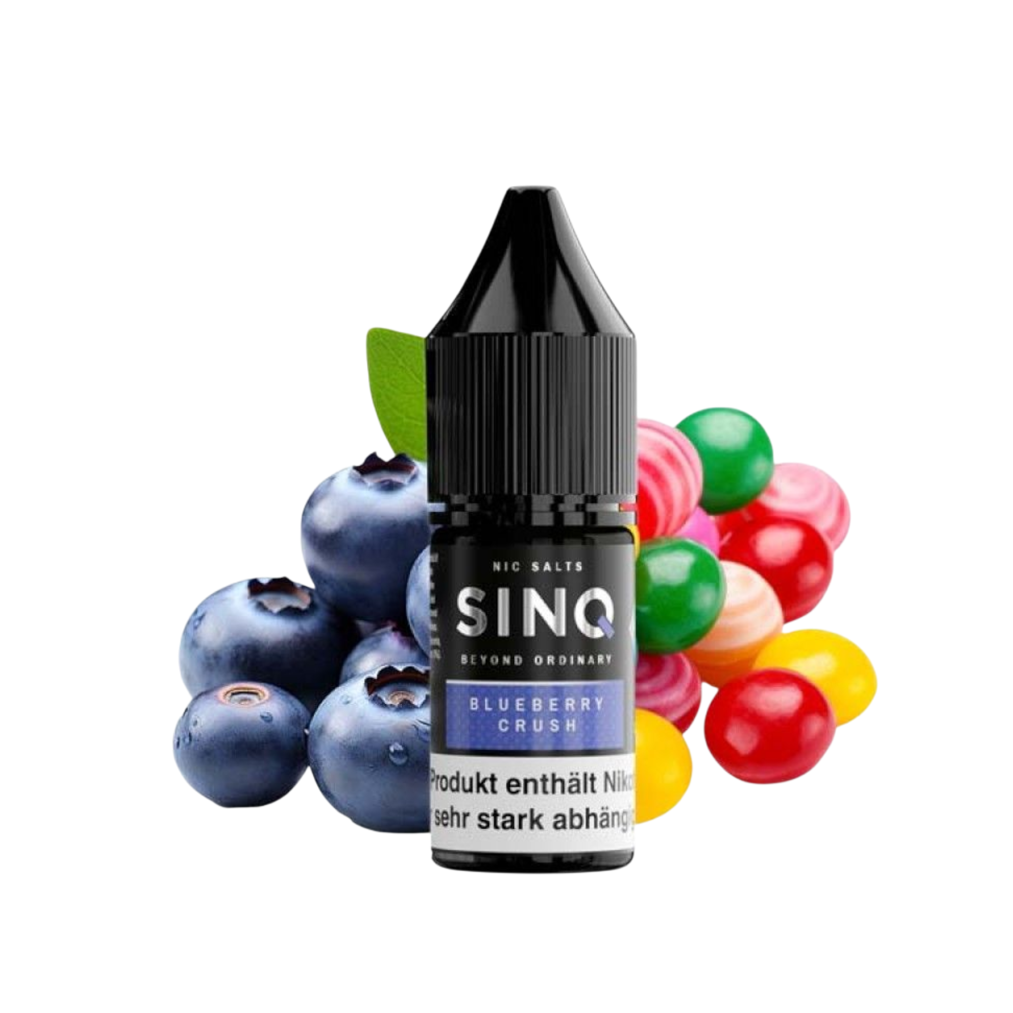 SINQ - Blueberry Crush - Nikotinsalz Liquids - 10ml - 10mg