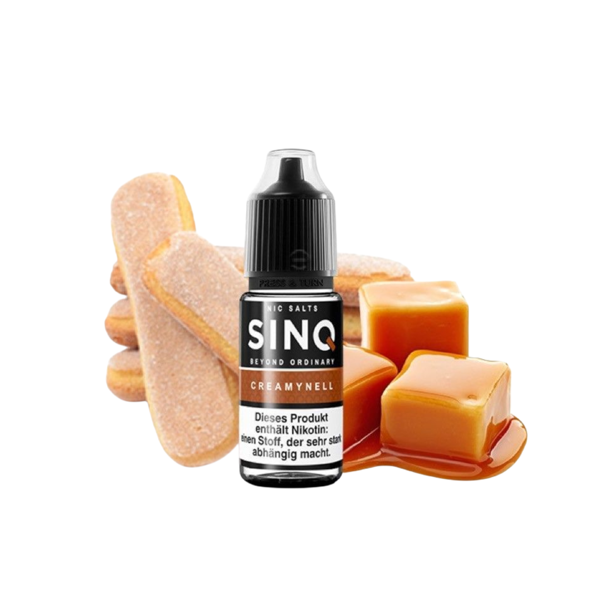 SINQ - Creamynell - Nikotinsalz Liquids - 10ml - 20mg