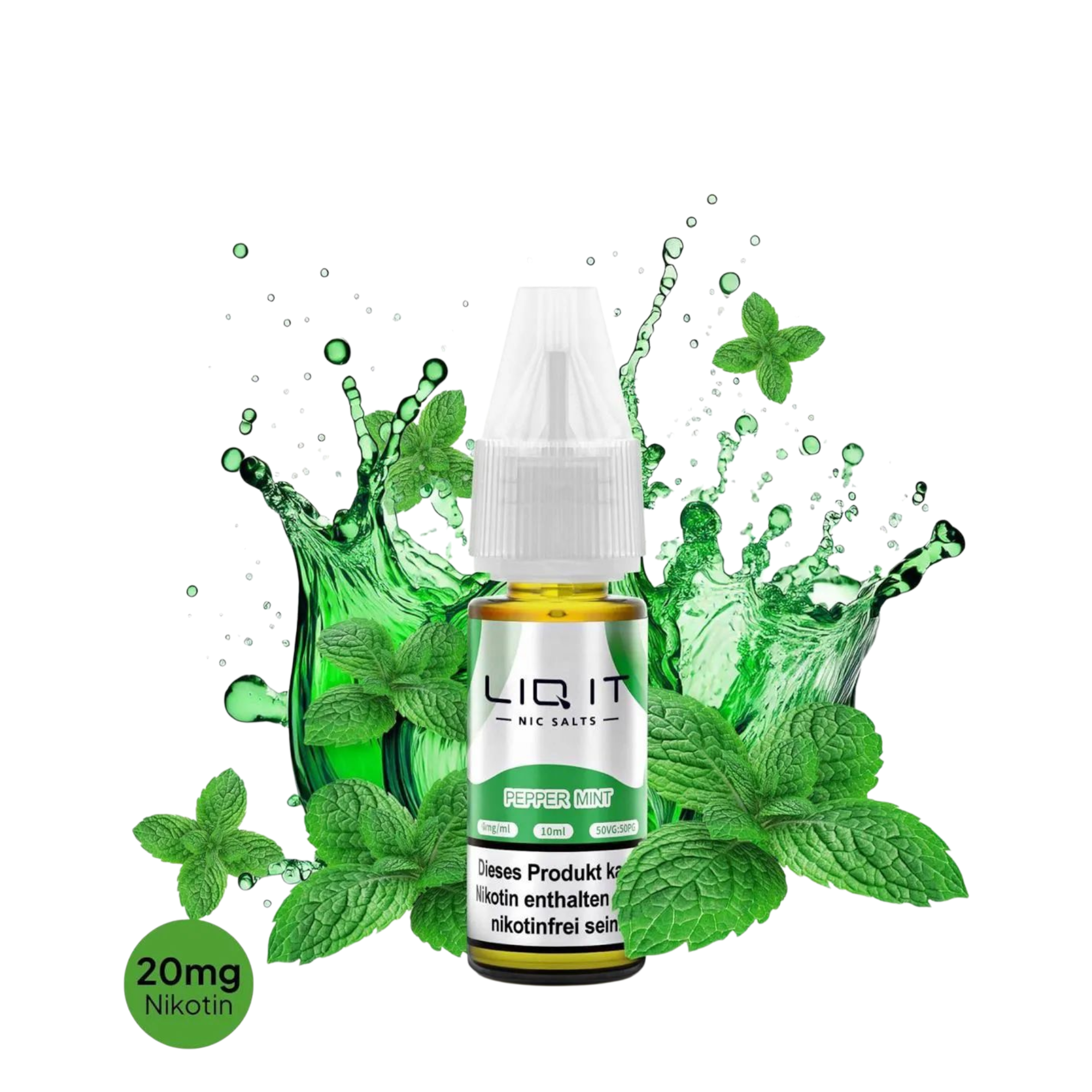 LIQ IT - Nikotinsalz-Liquid - 10ml - Pepper Mint - 20mg