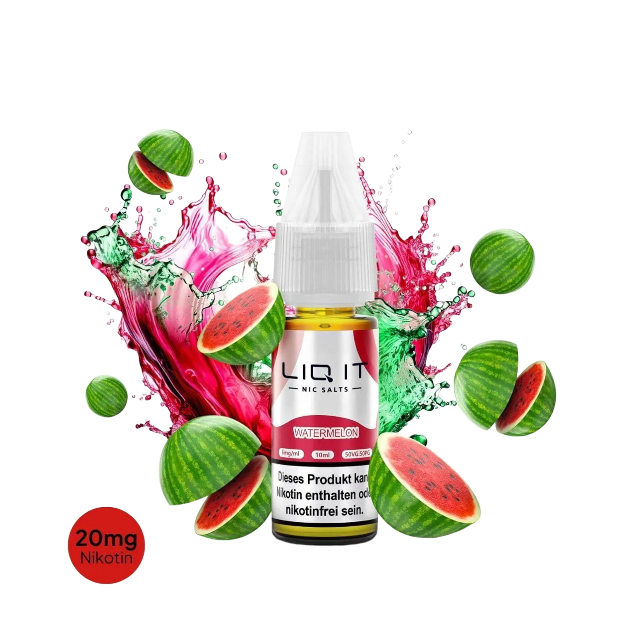 LIQ IT - Nikotinsalz-Liquid - 10ml - Watermelon - 20mg