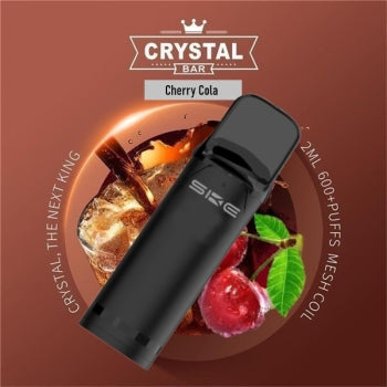 SKE - Crystal 800 Pro - Prefilled Pod - 20mg - 2er Paket - Cherry Cola