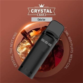 SKE - Crystal 800 Pro - Prefilled Pod - 20mg -2er Paket - Cola Ice