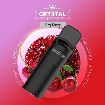 SKE - Crystal 800 Pro - Prefilled Pod - 20mg - 2er Paket - Fizzy Cherry