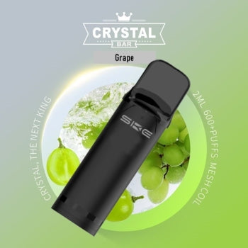SKE - Crystal 800 Pro - Prefilled Pod - 20mg - 2er Paket - Grape
