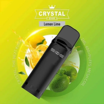 SKE - Crystal 800 Pro - Prefilled Pod - 20mg - 2er Paket - Lemon Lime