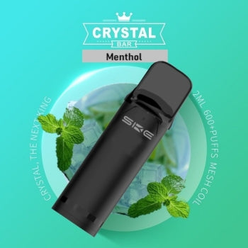 SKE - Crystal 800 Pro - Prefilled Pod - 20mg - 2er Paket - Menthol