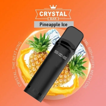 SKE - Crystal 800 Pro - Prefilled Pod - 20mg - 2er Paket - Pineapple Ice