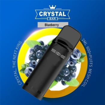 SKE - Crystal 800 Pro - Prefilled Pod - 20mg - 2er Paket - Blueberry