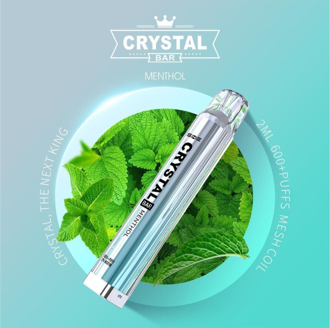 SKE - Crystal Bar - Einweg E-Zigarette - Menthol - 20mg CP