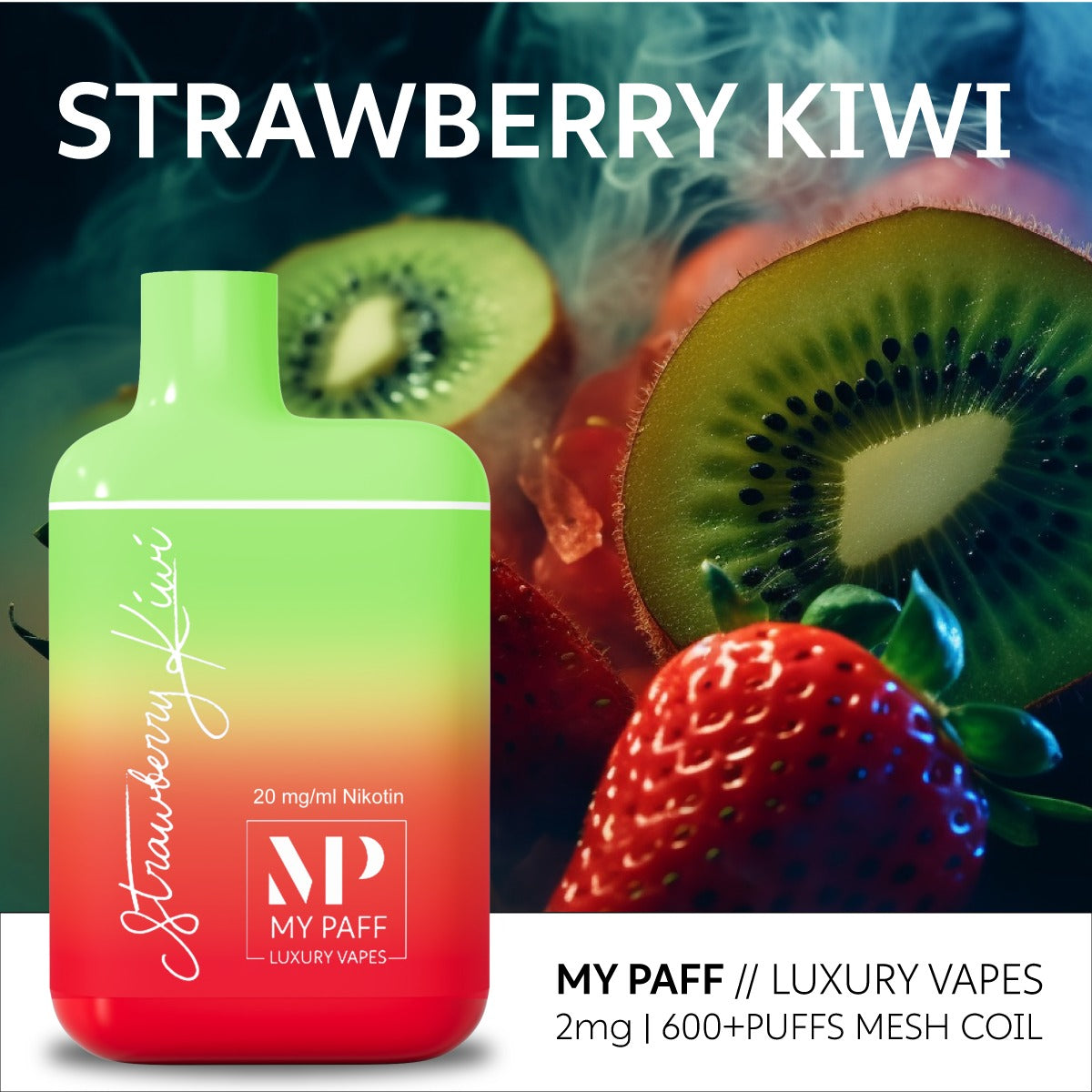 MyPaff Mini E-Vape | Strawberry Kiwi